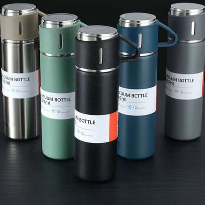 VACUUM FLASK WITH 3 CUP